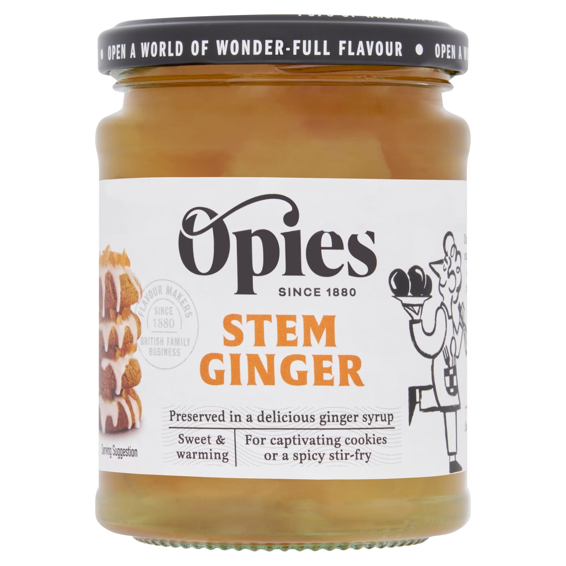 Opies Stem Ginger 350G — image 1