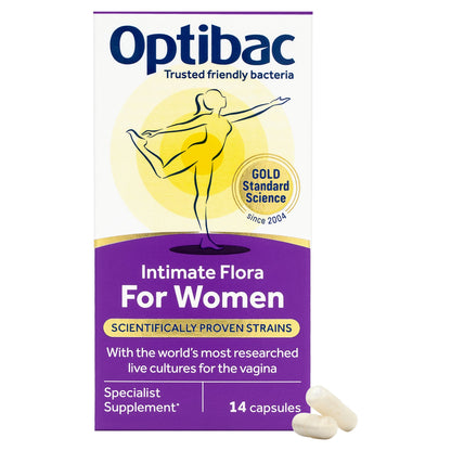 Optibac For Women Intimate Flora For Women 14 Capsules — image 1