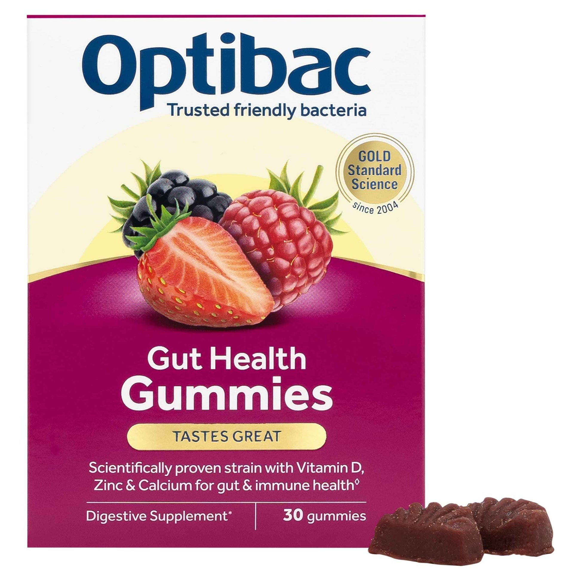 OPTIBAC Probiotics Gut Health Gummies 30s