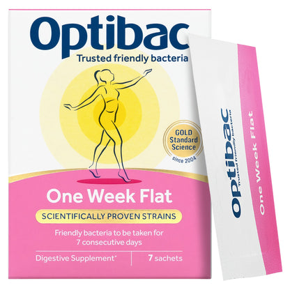 Optibac Probiotics One Week Flat - 7 Sachets — image 1