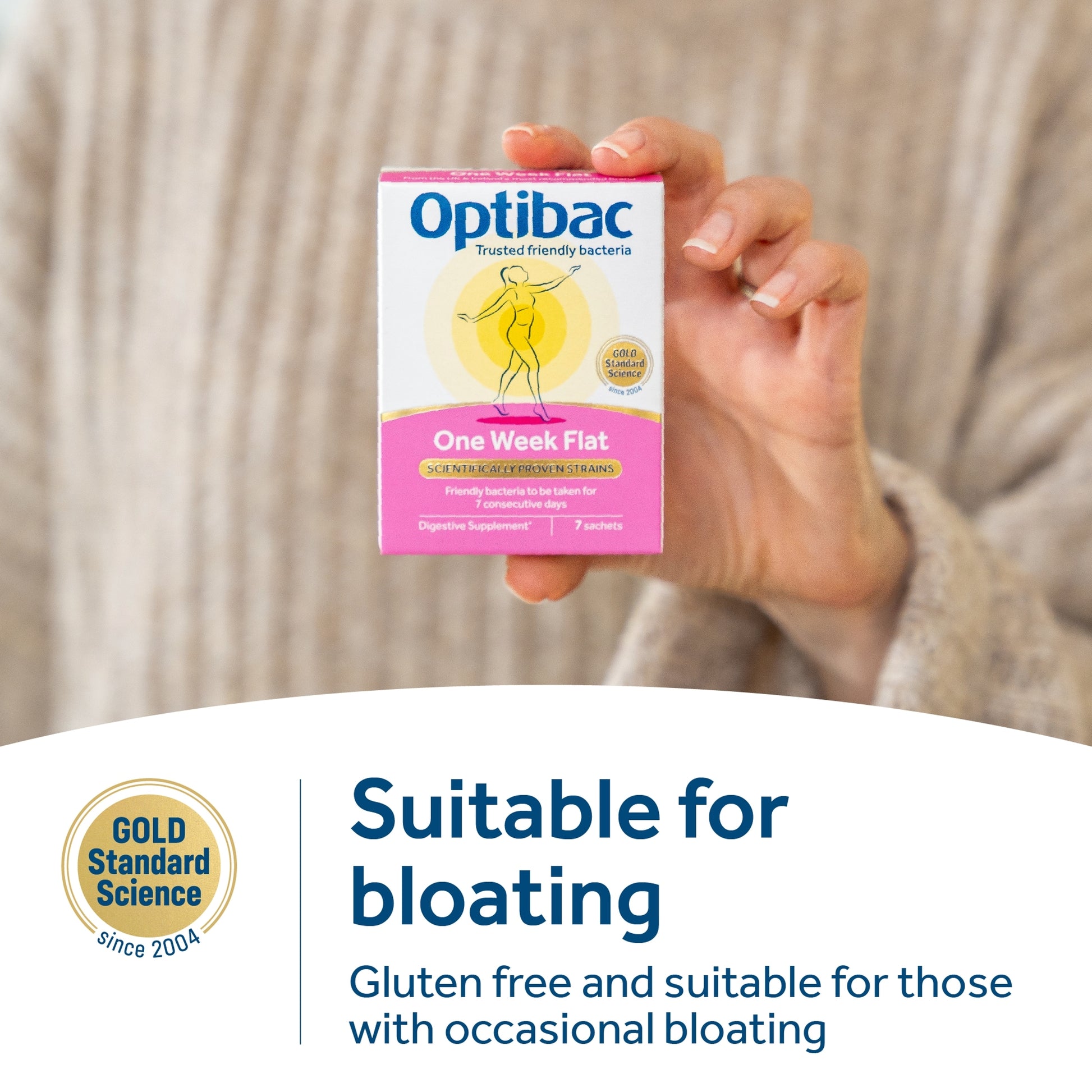 Optibac Probiotics One Week Flat - 7 Sachets — image 2