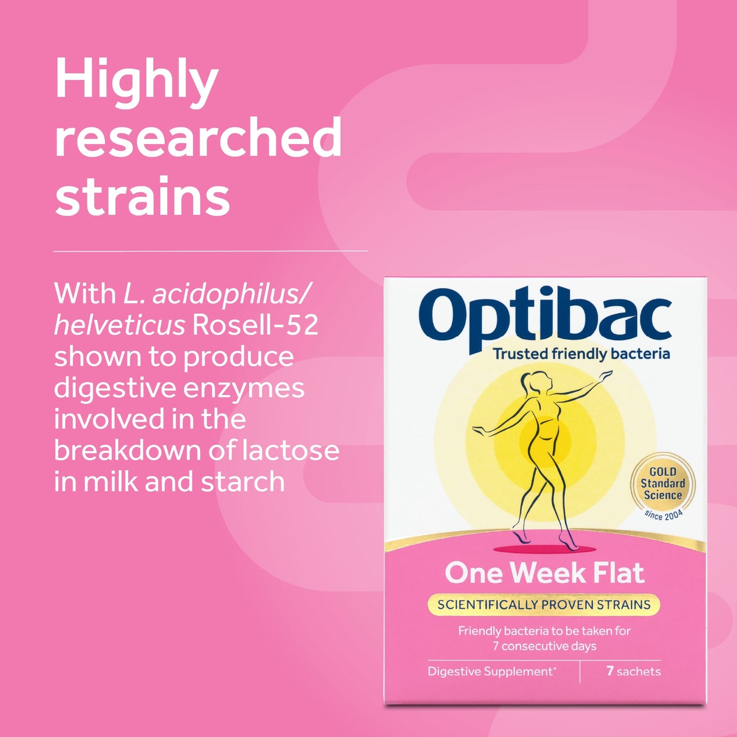 Optibac Probiotics One Week Flat - 7 Sachets — image 3