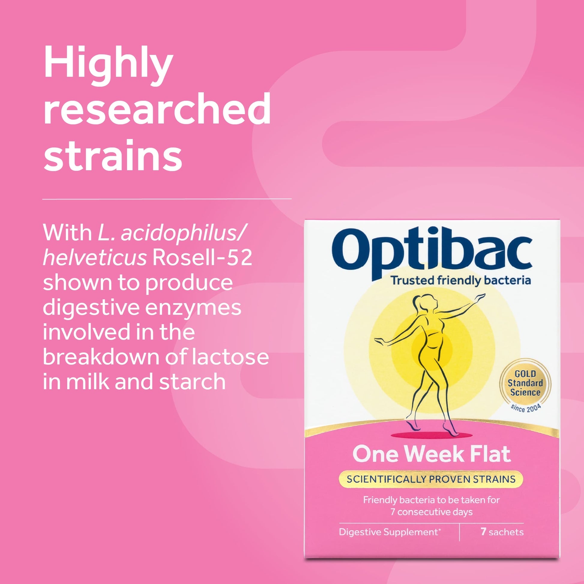 Optibac Probiotics One Week Flat - 7 Sachets — image 3