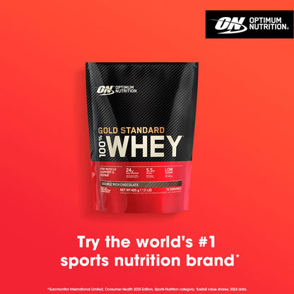 Optimum Gold Standard 100% Whey Chocolate 465G — image 3