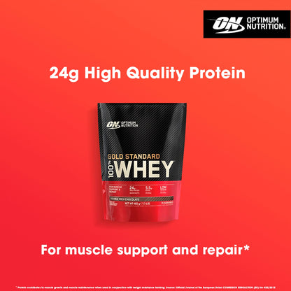 Optimum Gold Standard 100% Whey Chocolate 465G — image 4