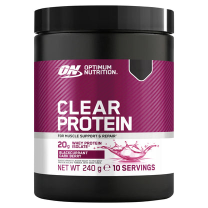 Optimum Nutrition Clear Protein Blackcurrant & Dark Berry 240g. — image 1