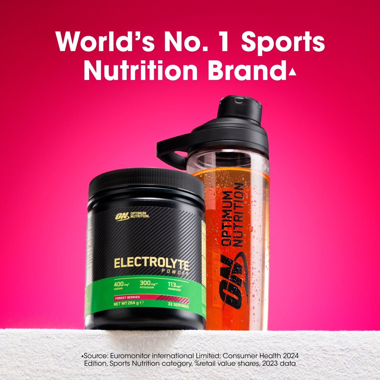Optimum Nutrition Electrolyte Powder Forest Berries 264g — image 2