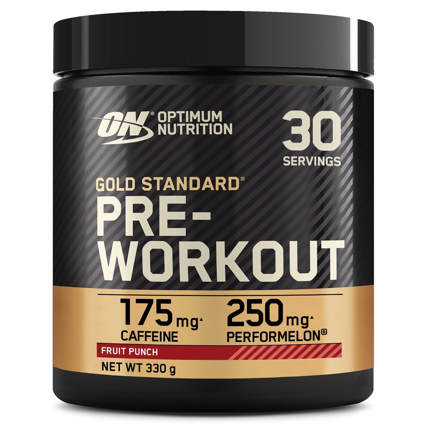 Optimum Nutrition Gold Standard Pre-Workout Supplement - Fruit Punch 330g — image 1