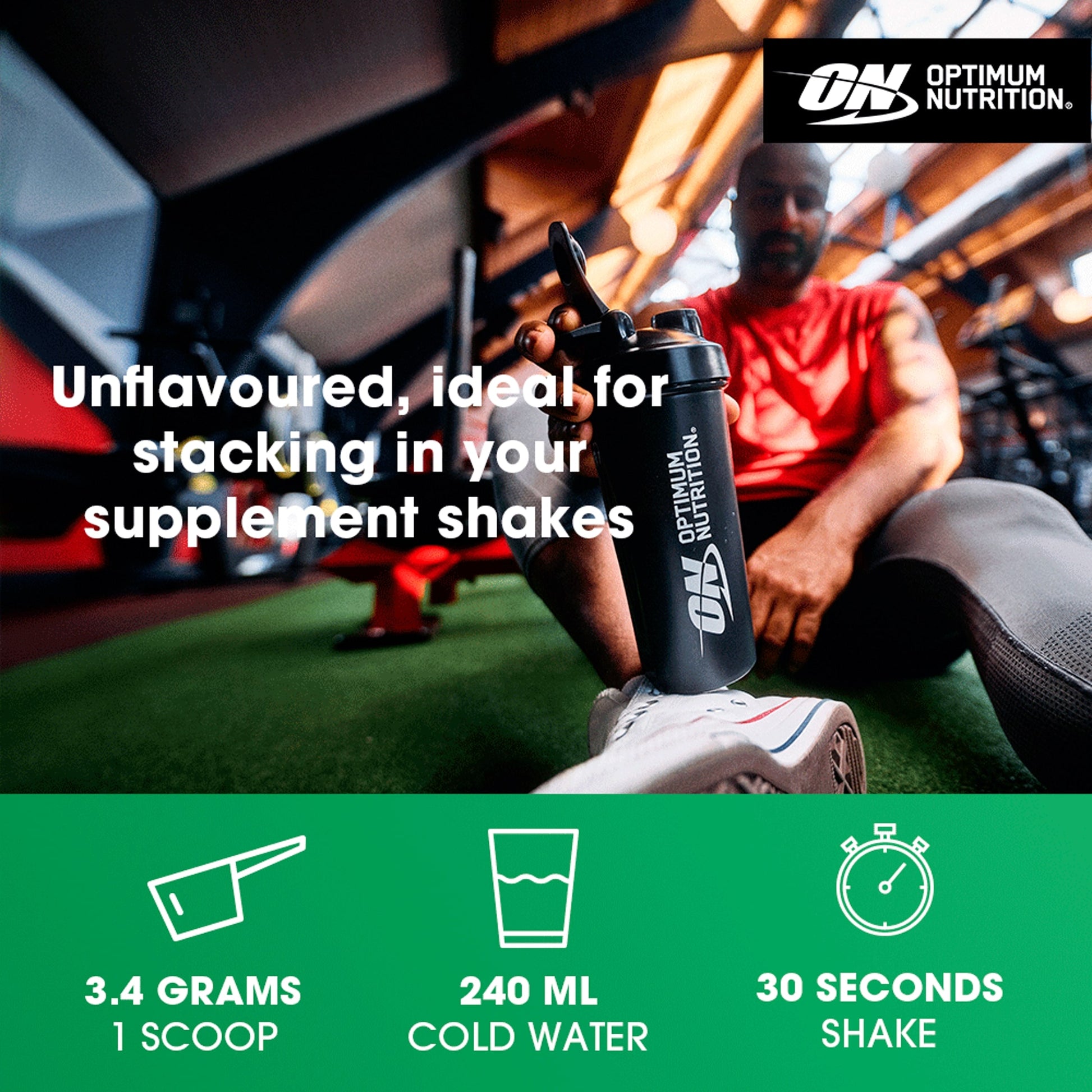 Optimum Nutrition Micronised Creatine Powder - UnFlavoured 317g — image 4