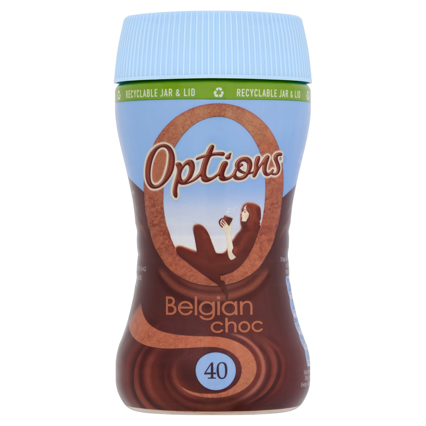 Options Belgian Choc Jar 220g — image 1