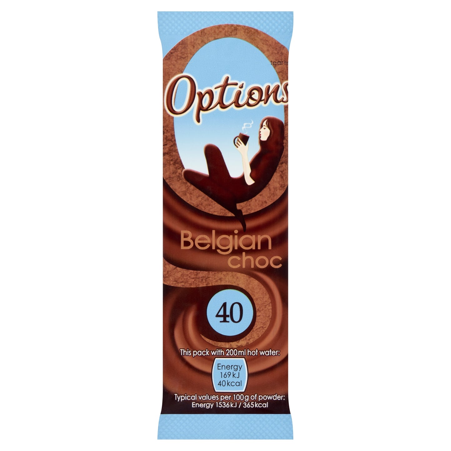 Options Belgian Choc Sachets 11g — image 1