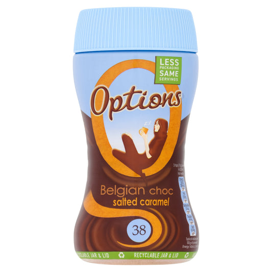 Options Hot Chocolate Salted Caramel 220G — image 1