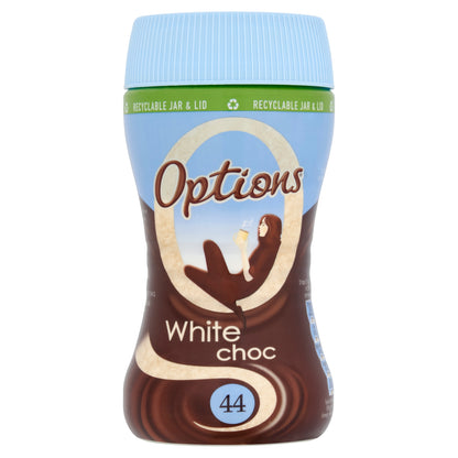Options White Choc Jar 220g — image 1