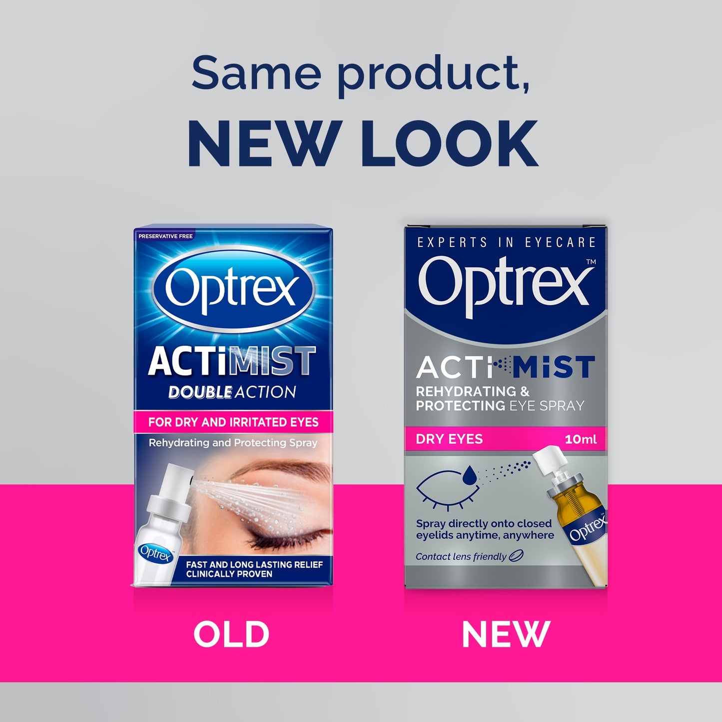Optrex ActiMist Double Action Spray Dry Irritated Eyes 10ml — image 2