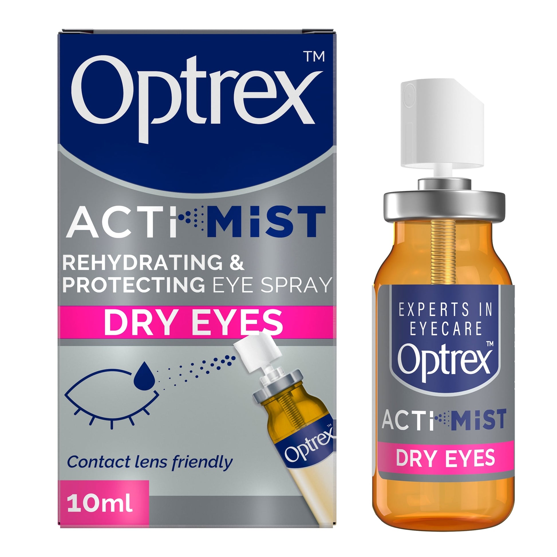 Optrex ActiMist Double Action Spray Dry Irritated Eyes 10ml — image 3