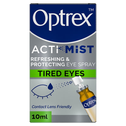 Optrex ActiMist Double Action Spray Tired Strained Eyes 10ml — image 1