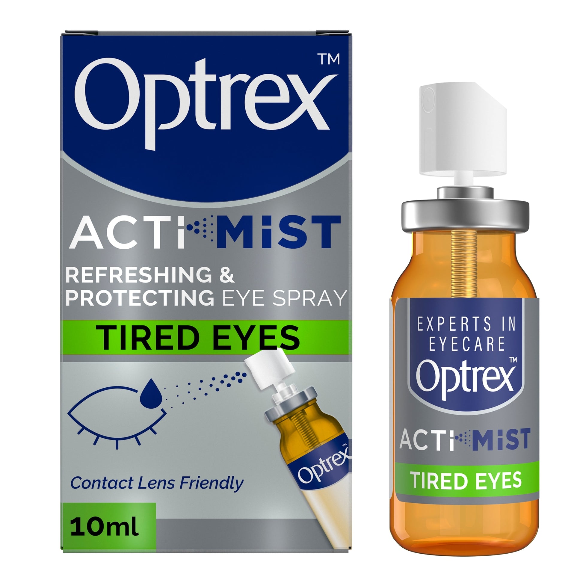 Optrex ActiMist Double Action Spray Tired Strained Eyes 10ml — image 3