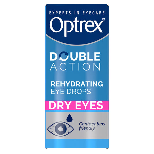 Optrex Double Action Rehydrating Eye Drops For Dry Eyes 10ml — image 1