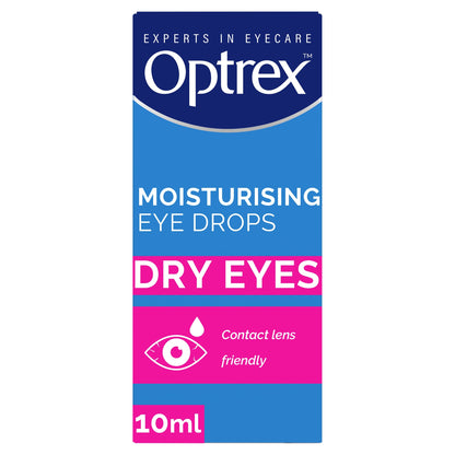 Optrex Moisturising Eye Drops For Dry Eyes 10ml — image 1