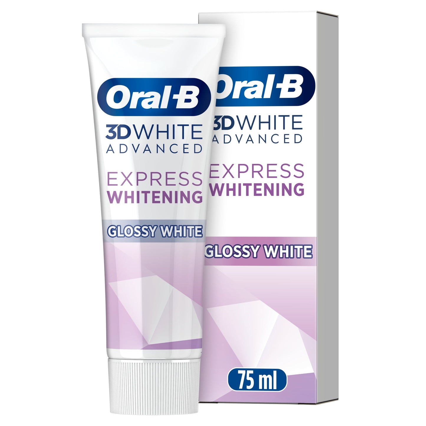 Oral-B 3D White Glossy White Eucalyptus Mint Toothpaste 75Ml — image 1