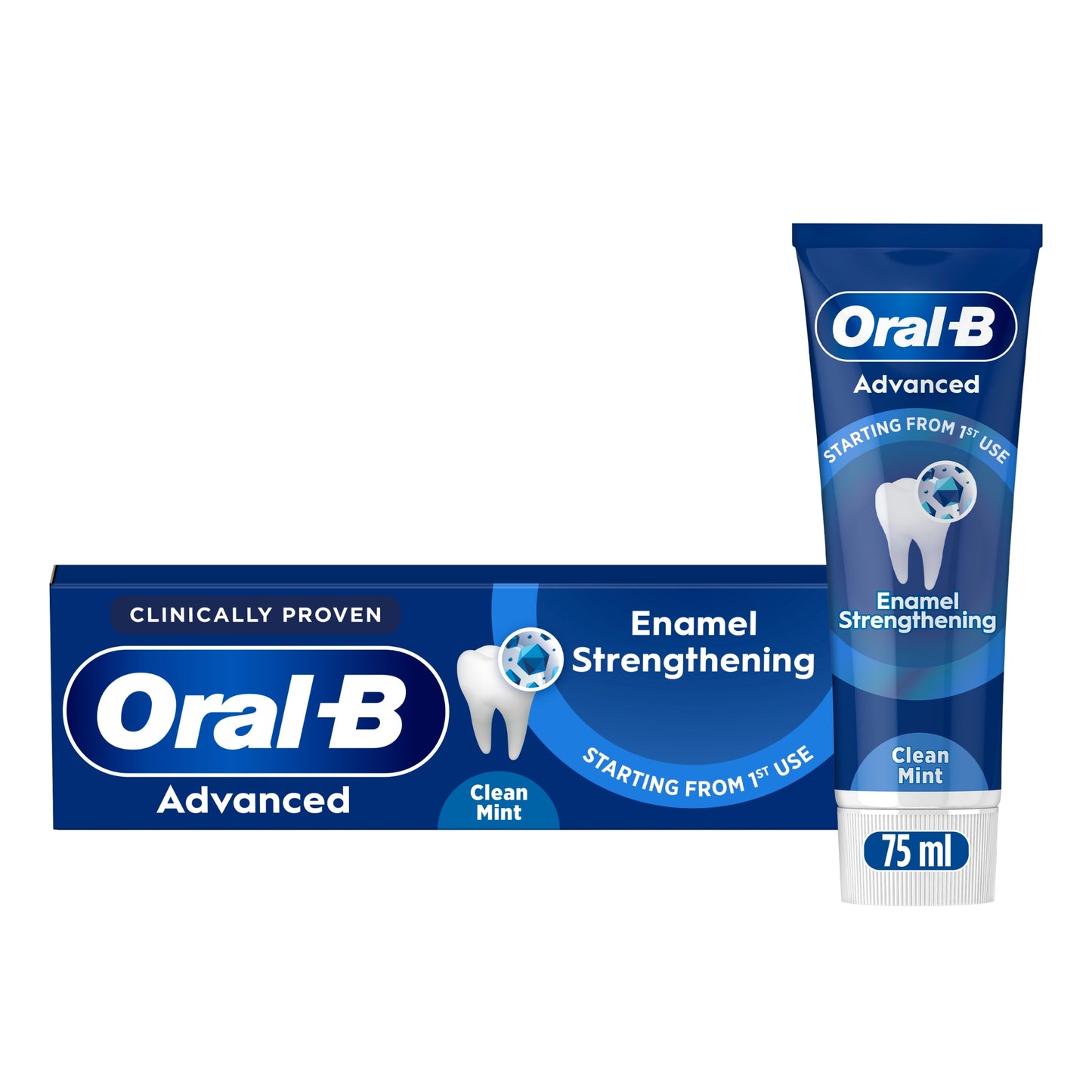 Oral-B Advanced Enamel Strengthening Toothpaste 75ml — image 1