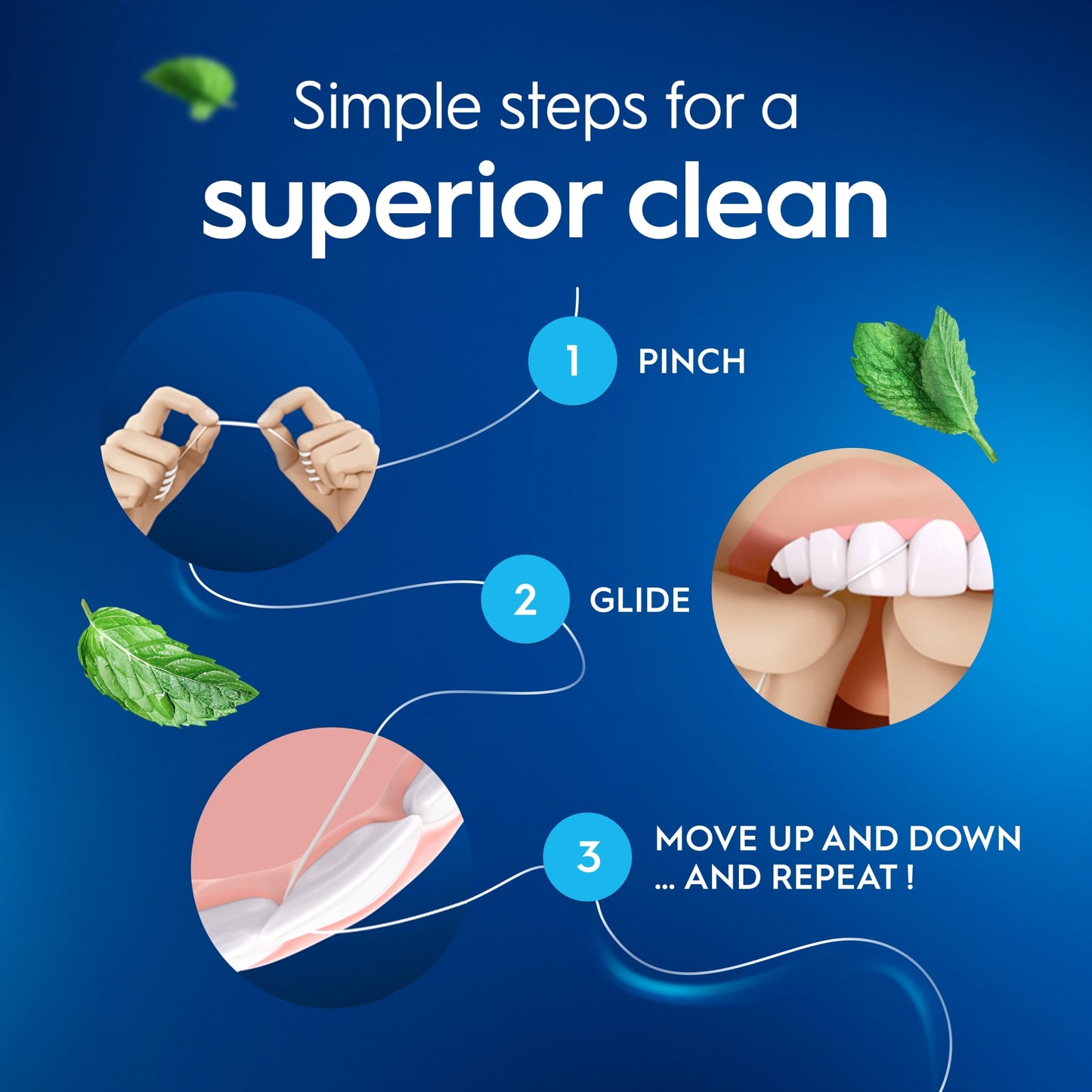 Oral-B Essential Dental Floss - Mint 50m — image 4