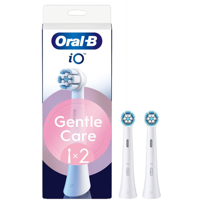 Oral-B iO Gentle Clean White Toothbrush Heads 2 Pack — image 1