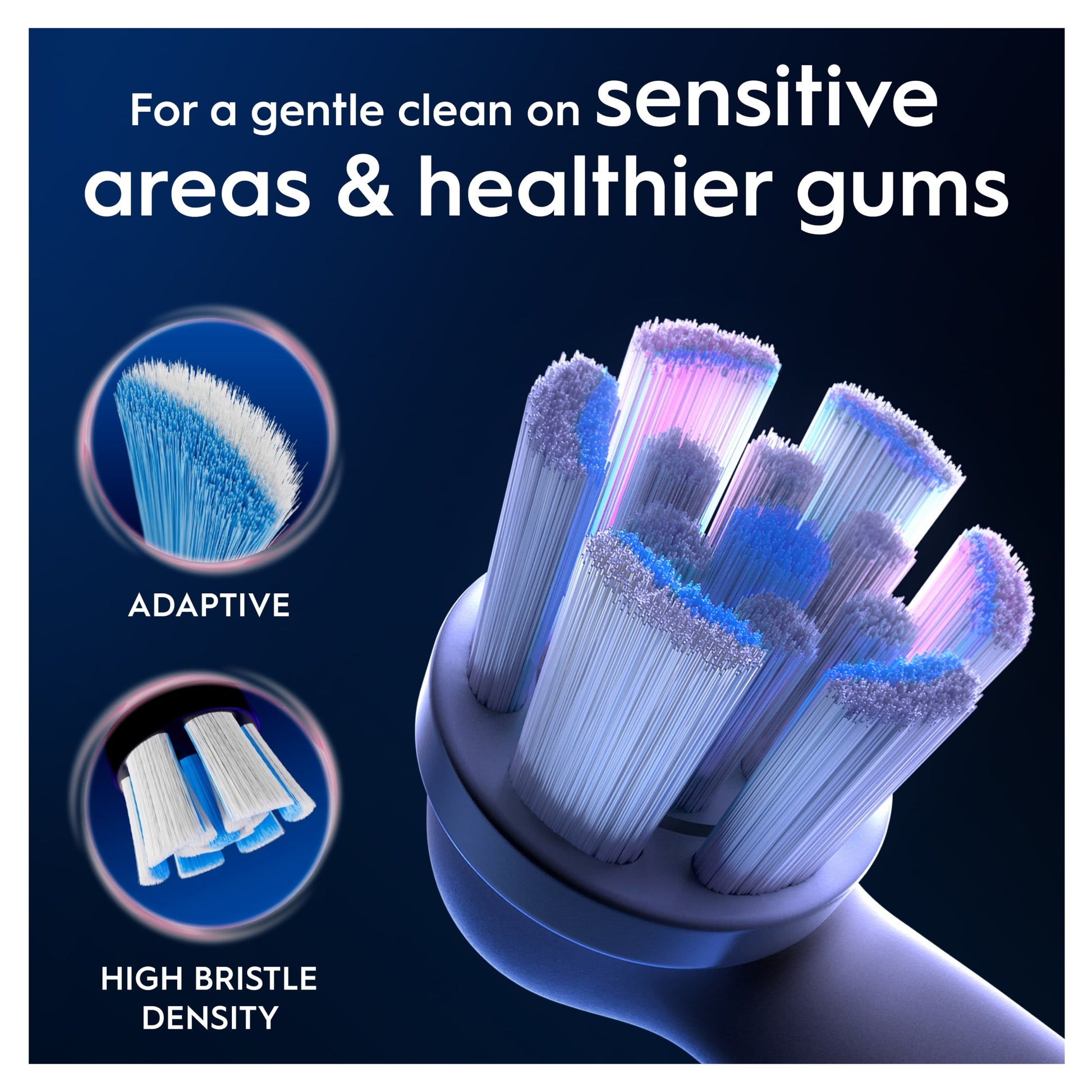Oral-B iO Gentle Clean White Toothbrush Heads 2 Pack — image 3