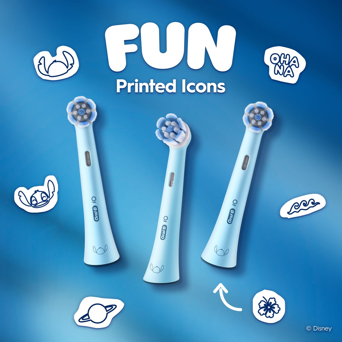 Oral B iO Kids 2 Junior Disney Stitch Gentle Clean Refills 2CT — image 5