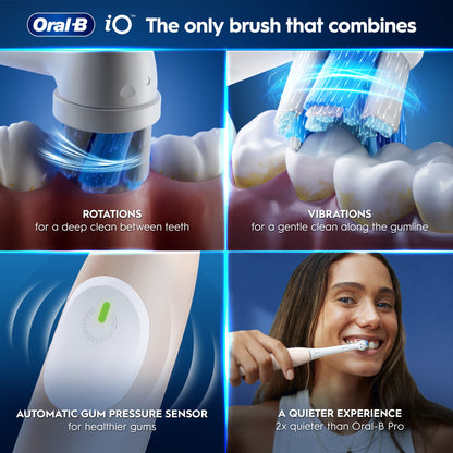 Oral-B iO Series 2 Clean & Care Pink Electric Toothbrush and Travel Case — image 4
