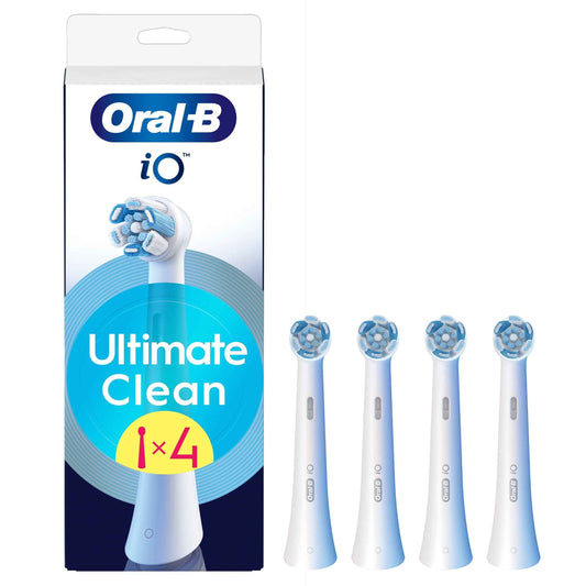 Oral-B Io Ultimate Clean White Toothbrush Heads 4 Pack
