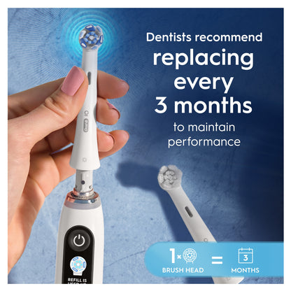 Oral-B iO Ultimate Clean White Toothbrush Heads 4 Pack — image 4