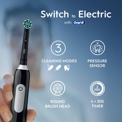 Oral-B Pro 1 Electric Toothbrush & Case Black — image 2