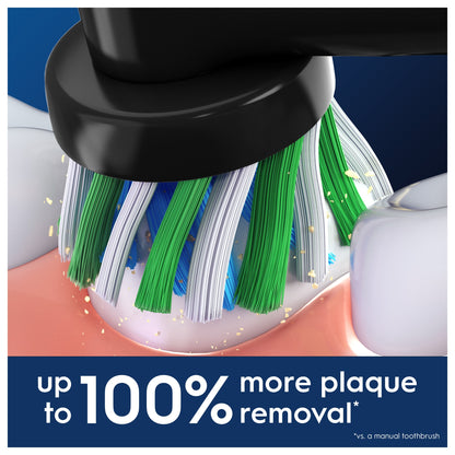 Oral-B Pro Cross Action Black Electric Toothbrush Replacement Heads 8 pack — image 3