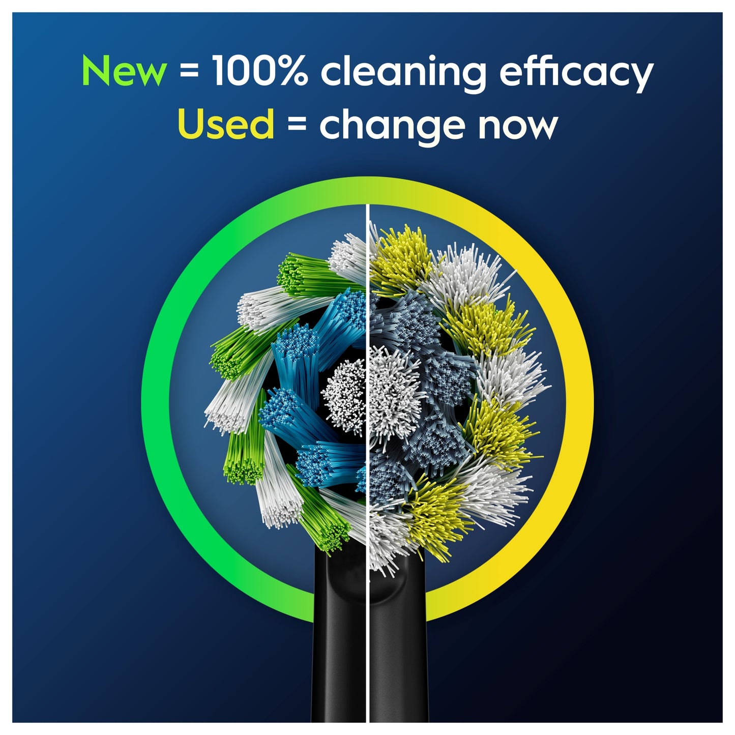 Oral-B Pro Cross Action Black Electric Toothbrush Replacement Heads 8 pack — image 5