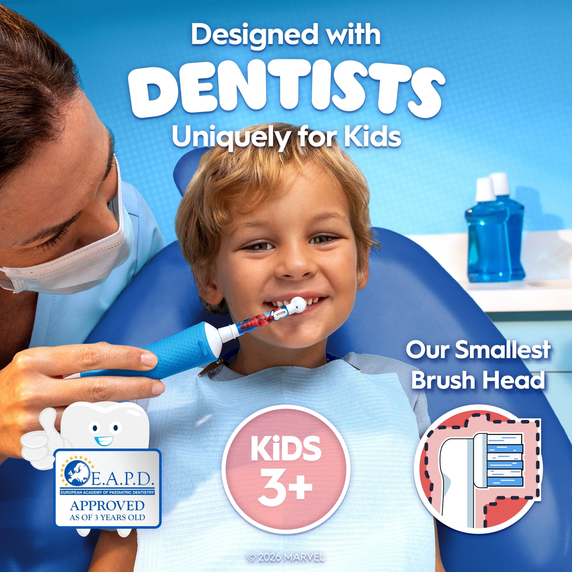 Oral-B Pro Kids 3+ Electric Toothbrush - Spider-Man — image 3