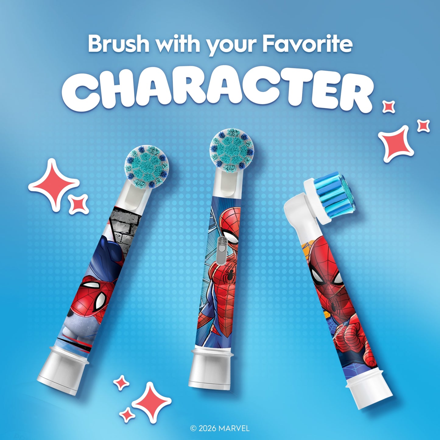 Oral-B Pro Kids Toothbrush Heads - Spiderman 4 Pack — image 5