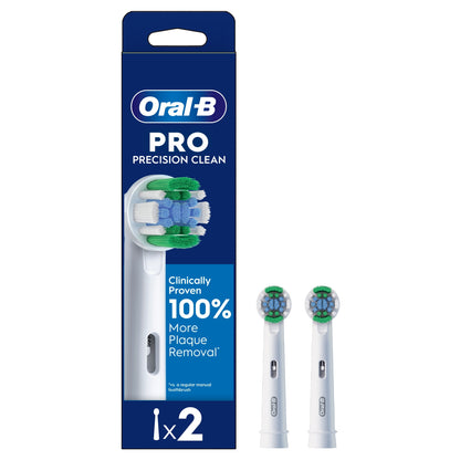Oral-B Pro Precision Clean Electric Toothbrush Heads 2 Pack — image 1