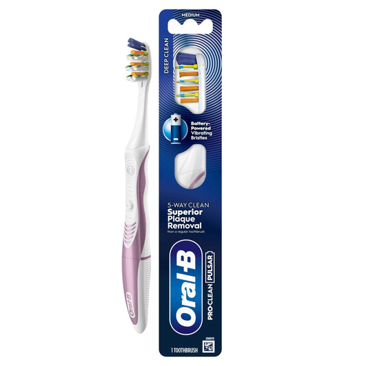 Oral-B Pulsar Pro Clean Medium Battery Toothbrush