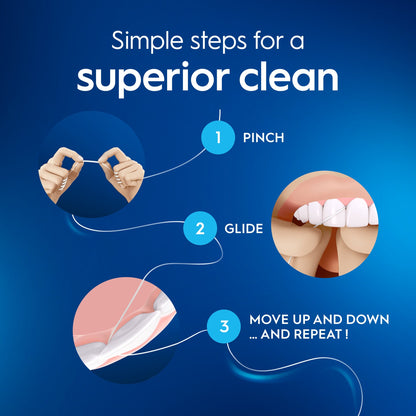 Oral-B Satin Tape waxed Mint Dental Floss 50M — image 4
