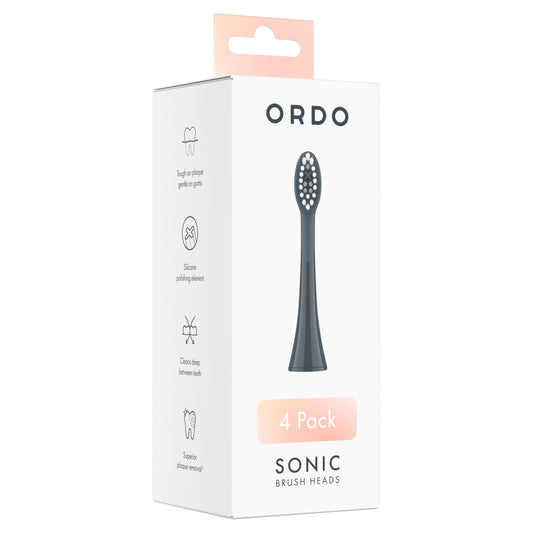 Ordo Sonic Brush Heads Charcoal Grey & Stone 4 Pack — image 1