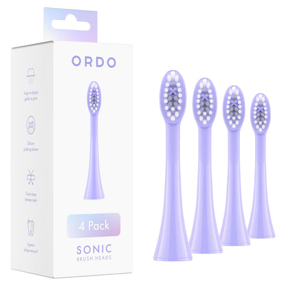 Ordo Sonic Brush Heads Pearl Violet & Lavender 4 Pack — image 2