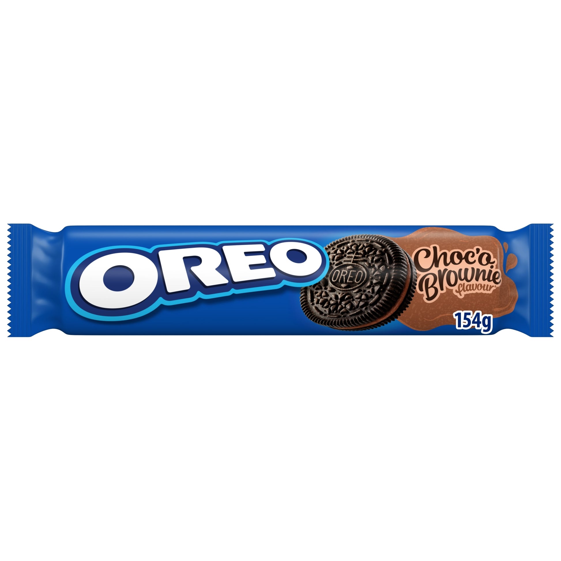 Oreo Chocolate Brownie Cookie Sandwich Biscuits 154g — image 1