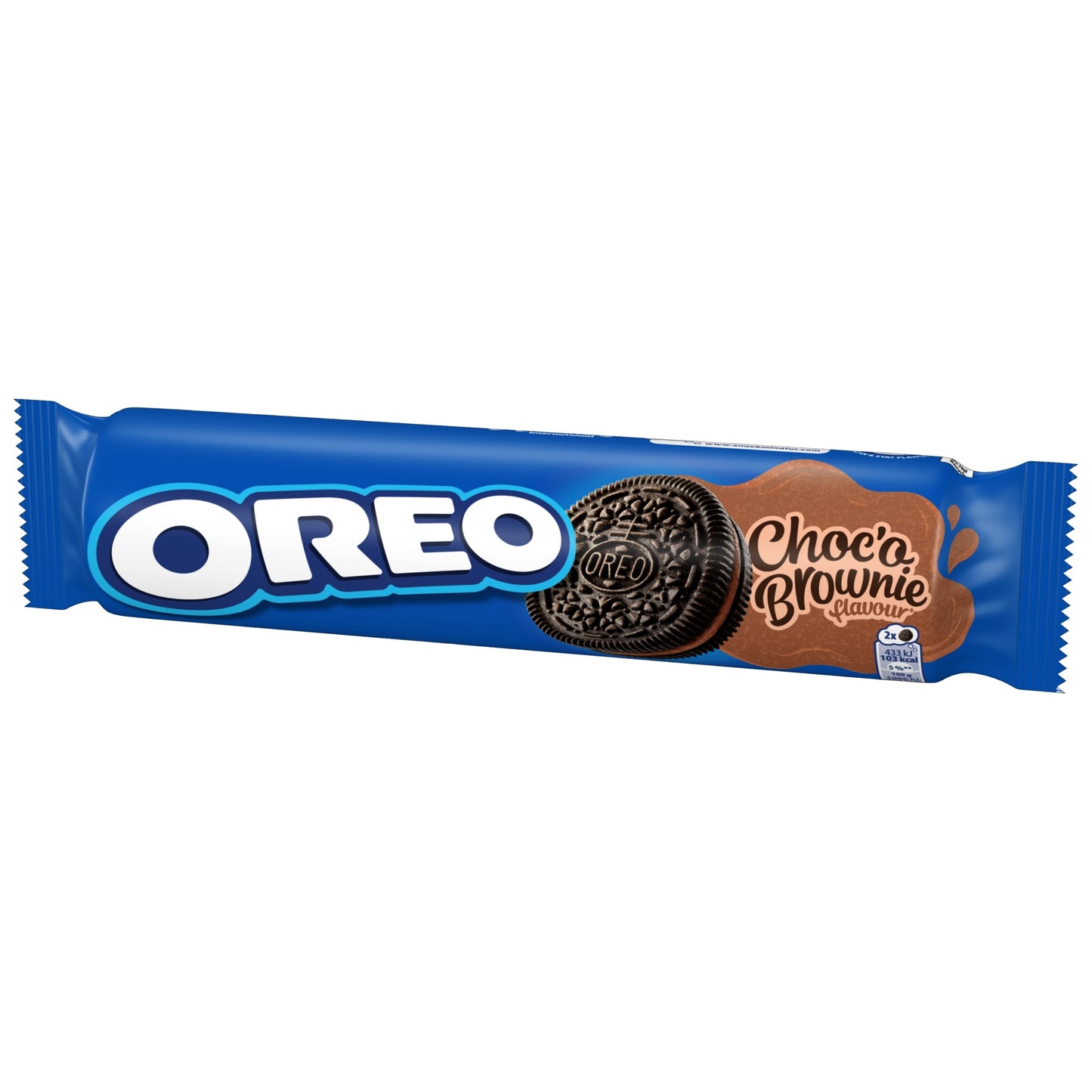 Oreo Chocolate Brownie Cookie Sandwich Biscuits 154g — image 3