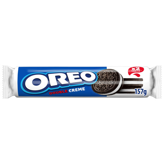 Oreo Double Stuff Cookie Chocolate Sandwich Biscuits 157g — image 1