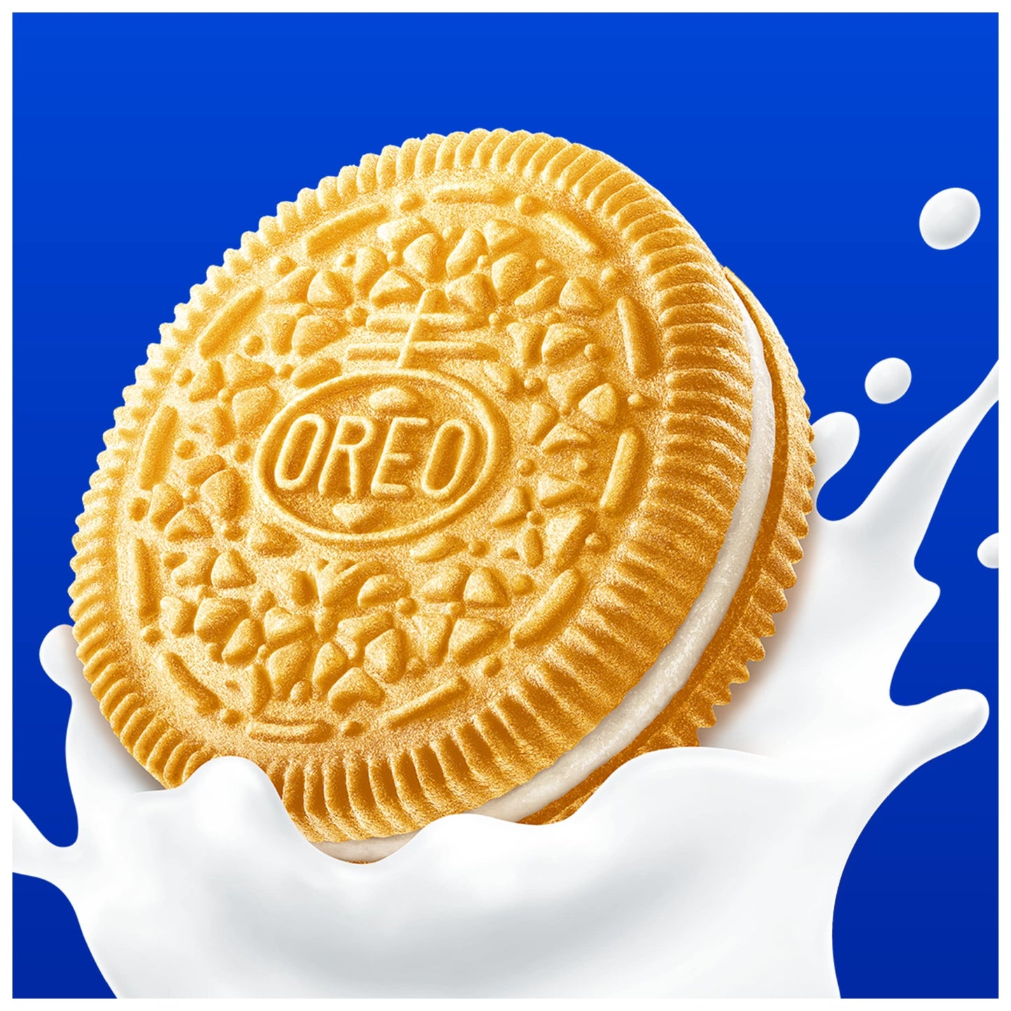 OREO Golden Cookie Sandwich Biscuits 154g — image 2