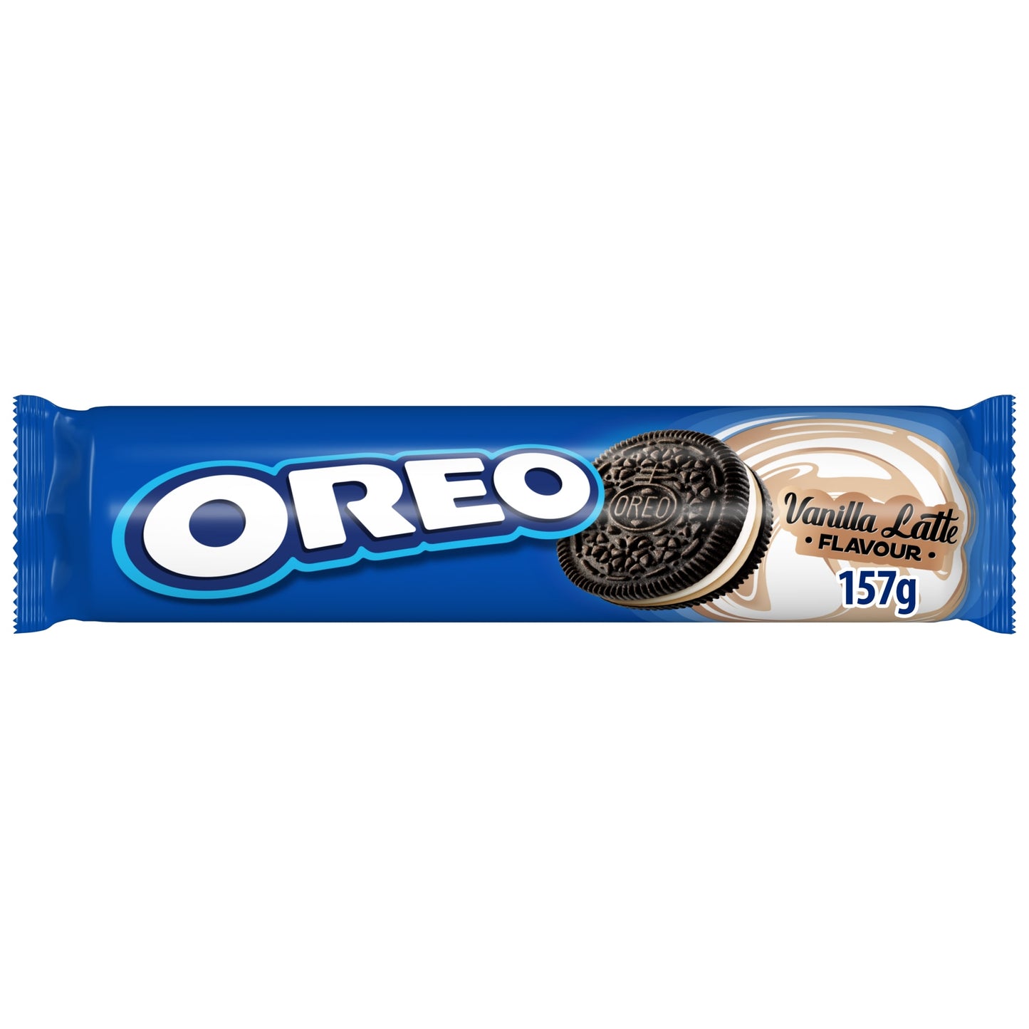 OREO Vanilla Latte Flavour Sandwich Biscuits 157g — image 1
