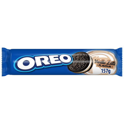 OREO Vanilla Latte Flavour Sandwich Biscuits 157g — image 1