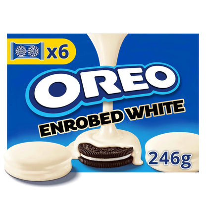 OREO White Chocolate Covered Cookies 246g