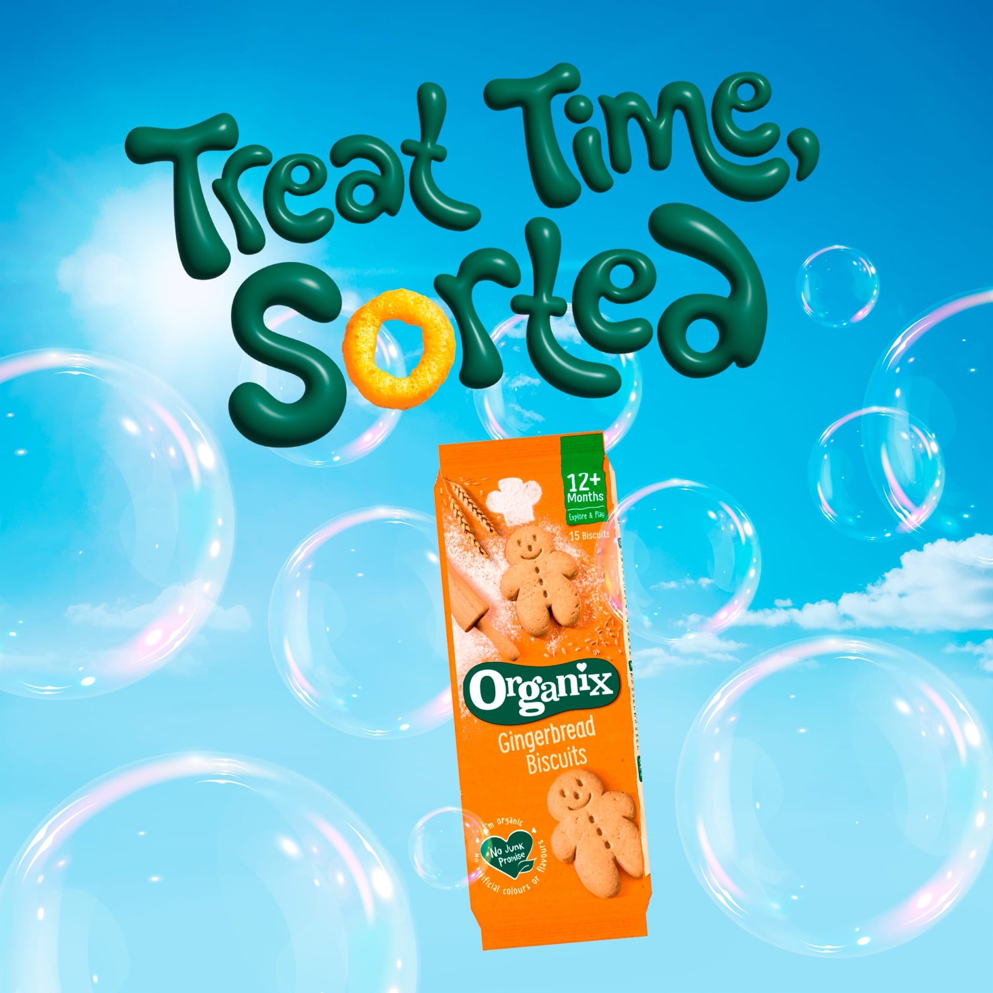 Organix 15 Gingerbread Men 135G — image 4